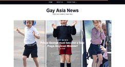 Desktop Screenshot of gayasianews.com